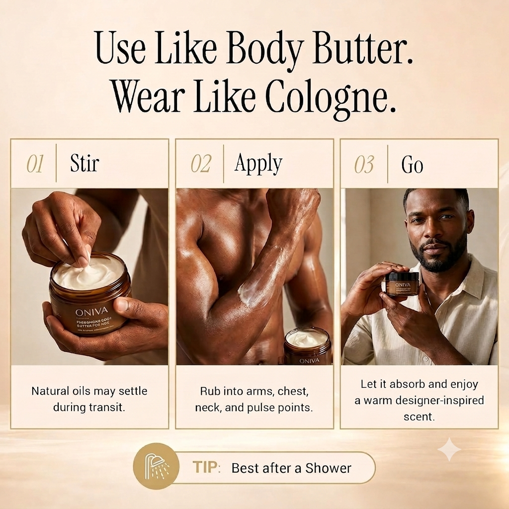 Oniva Body Butter for Men