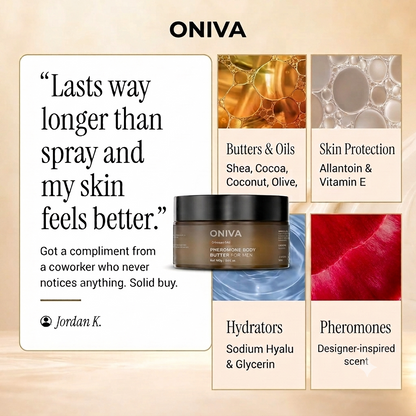 Oniva Body Butter for Men